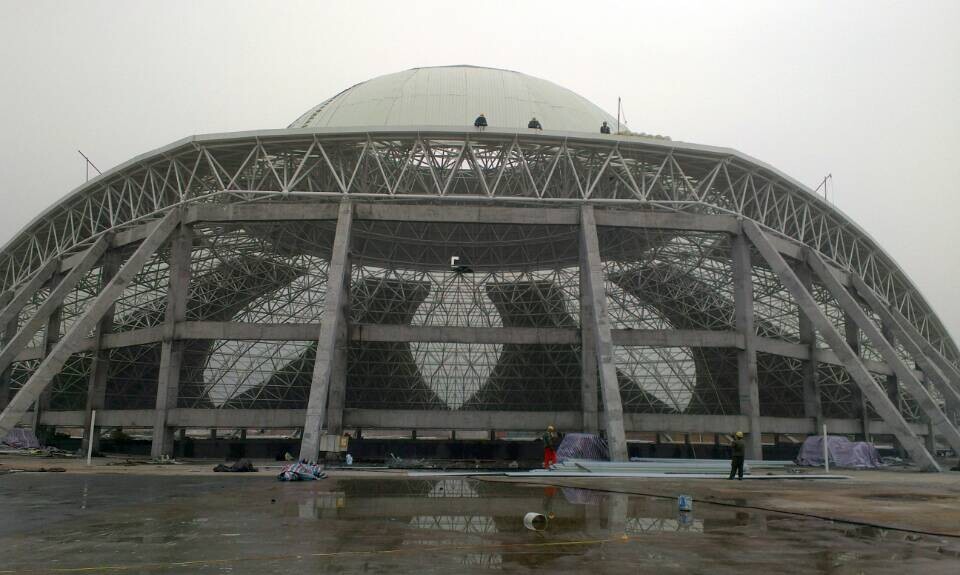 大兴安岭温泉馆网架工程